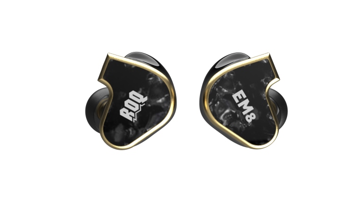 Căști monitorizare cu 3 drivere ROQ Audio EM8 In-ear Stage Monitors Triple-driver