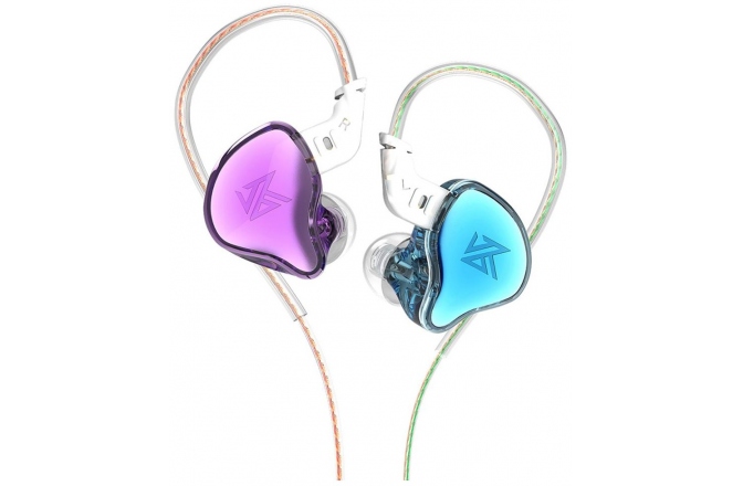 Căști Monitorizare In-ear KZ Acoustics EDC Blue&Purple 