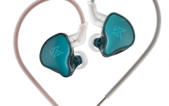Casti monitorizare In-ear KZ Acoustics EDCX Cyan