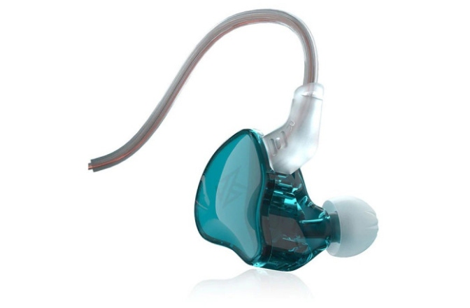 Casti monitorizare In-ear KZ Acoustics EDCX Cyan