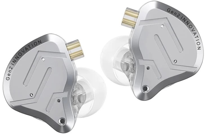 Casti monitorizare In-ear KZ Acoustics KZ Acoustics ZSN PRO 2 Silver