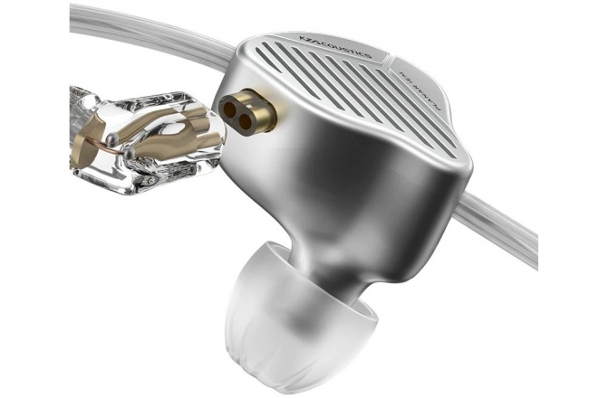Caști Monitorizare In-ear KZ Acoustics PR1 Silver HiFi