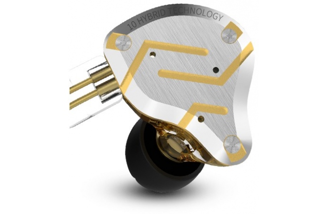 Căști Monitorizare In-Ear KZ Acoustics ZS10 Pro Gold