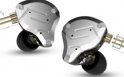 Căști Monitorizare In-Ear KZ Acoustics ZS10 Pro Silver-Black