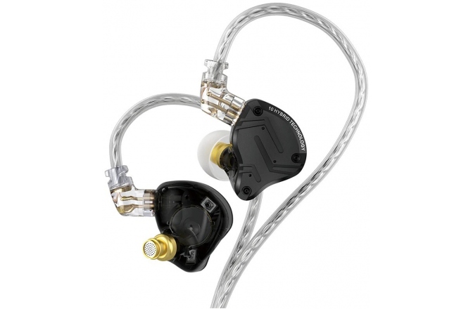 Căști Monitorizare In-Ear KZ Acoustics ZS10 Pro X Black