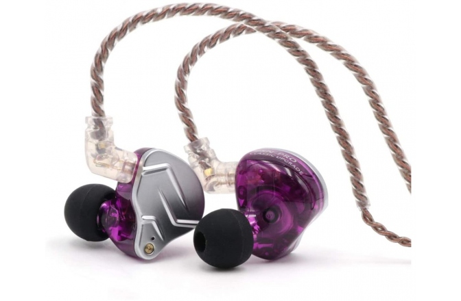 Caști Monitorizare In-ear KZ Acoustics ZSN PRO Purple