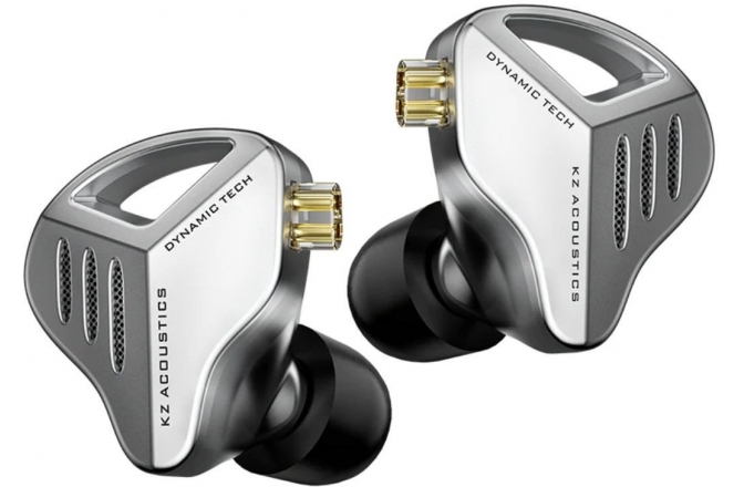 Casti monitorizare In-ear KZ Acoustics ZVX Silver