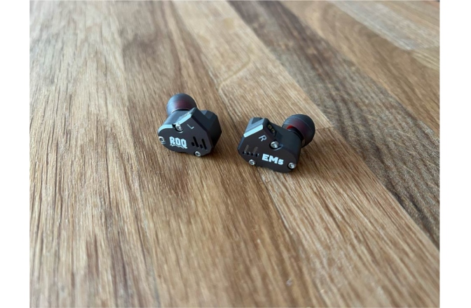 Căști monitorizare ROQ Audio EM5 In-ear Monitors - Single Driver