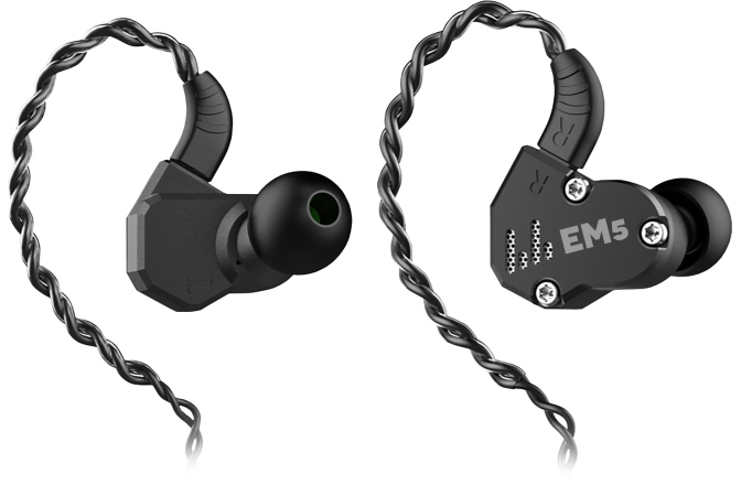 Căști monitorizare ROQ Audio EM5 In-ear Monitors - Single Driver