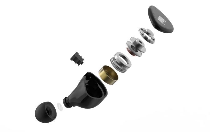 Căști monitorizare ROQ Audio EM6 In-ear Monitors - Single Driver