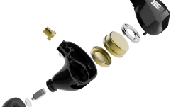 Căști monitorizare ROQ Audio EM7 In-ear Monitors - Dual Driver