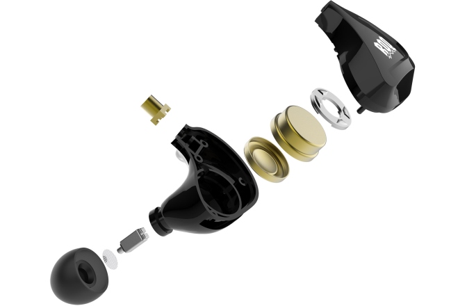 Căști monitorizare ROQ Audio EM7 In-ear Monitors - Dual Driver