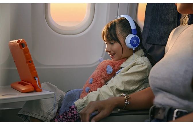 Căști pentru copii JBL Junior 320 Blue
