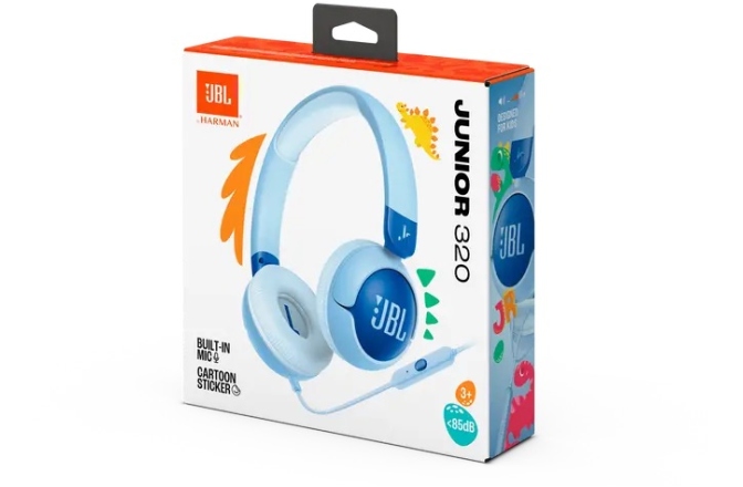 Căști pentru copii JBL Junior 320 Blue
