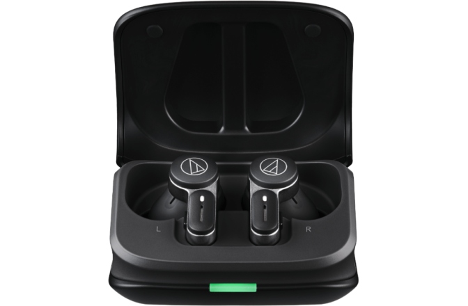 Căști wireless de tip in-ear Audio-Technica ATH-TWX7 BK
