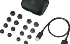 Căști wireless de tip in-ear Audio-Technica ATH-TWX7 BK