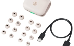 Căști wireless de tip in-ear Audio-Technica ATH-TWX7 WH