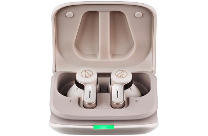 Căști wireless de tip in-ear Audio-Technica ATH-TWX7 WH