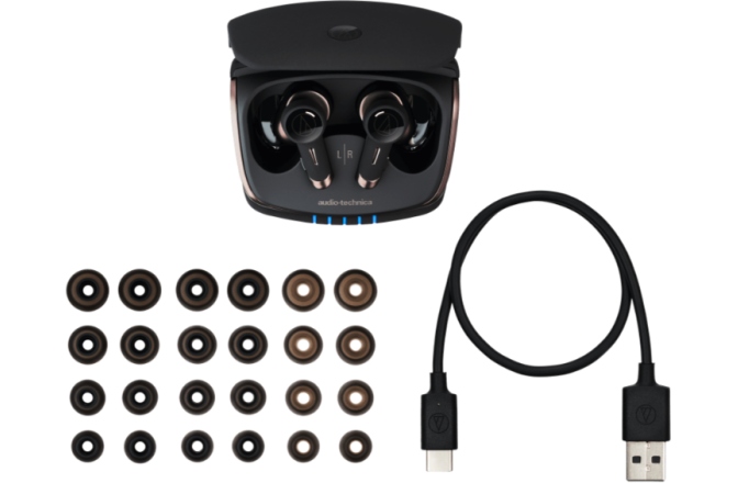 Căști wireless de tip in-ear Audio-Technica ATH-TWX9