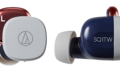 Căști wireless de tip in-ear Audio-Technica SQ1 True Wireless - Red