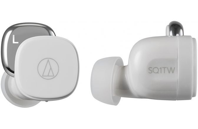 Căști wireless de tip in-ear Audio-Technica SQ1 True Wireless - White
