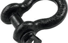 Cătușă lumini SafeCase Shackle 10mm black with Screwbolt