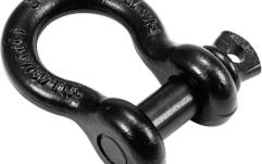 Cătușă lumini SafeCase Shackle 19mm black with Screwbolt