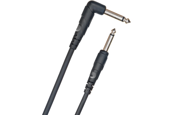 Daddario Classic Series Instrument Cable Right Angle Plug 6m