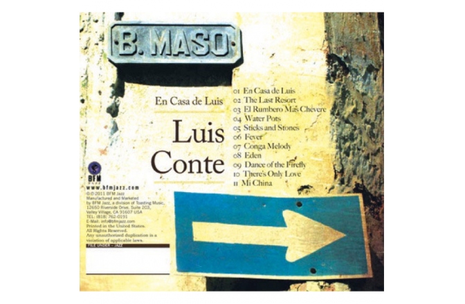CD Meinl CD Luis Conte "En Casa de Luis"