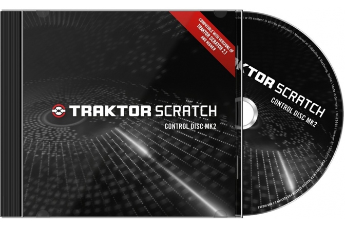 CD-uri de control Native Instruments Traktor Scratch Control CD MK2