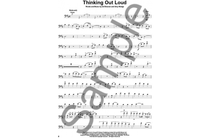 No brand Cello Play-Along Volume 5: Pop Covers (Book/Online Audio)