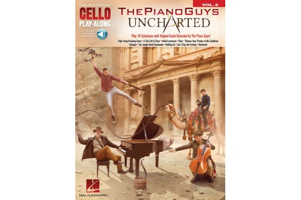 Cello Play-Along Volume 6: The Piano Guys – Uncharted (Book/Online Audio)