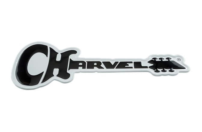 Charvel Guitar Logo Tin Sign Charvel Guitar Logo Tin Sign