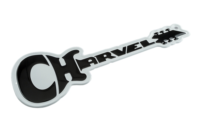 Charvel Guitar Logo Tin Sign Chauvet Charvel Guitar Logo Tin Sign