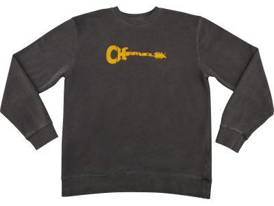Charvel Logo Sweatshirt Gray and Yellow M
