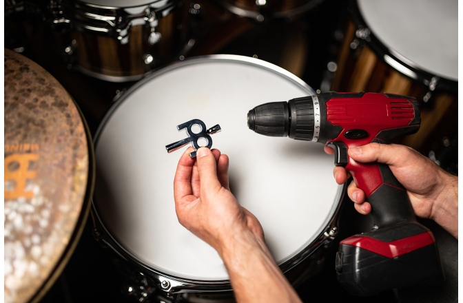 Cheie de Acordaj pentru Tobe Meinl Kinetic DrumKey - Chrome Plated