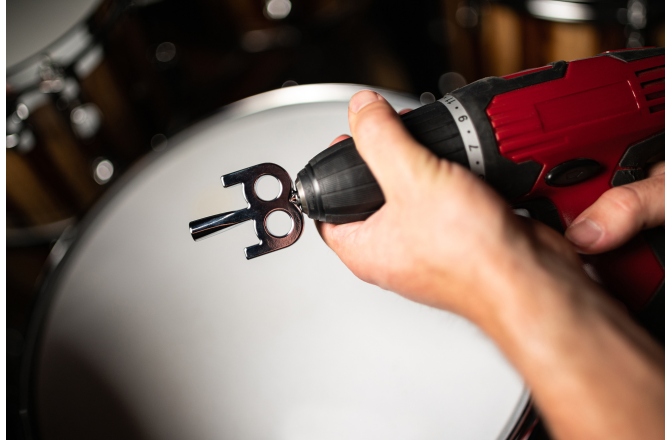 Cheie de Acordaj pentru Tobe Meinl Kinetic DrumKey - Chrome Plated