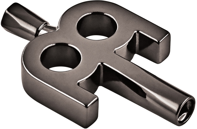 Cheie pentru tobă Meinl Kinetic DrumKey - Nickel Plated Black