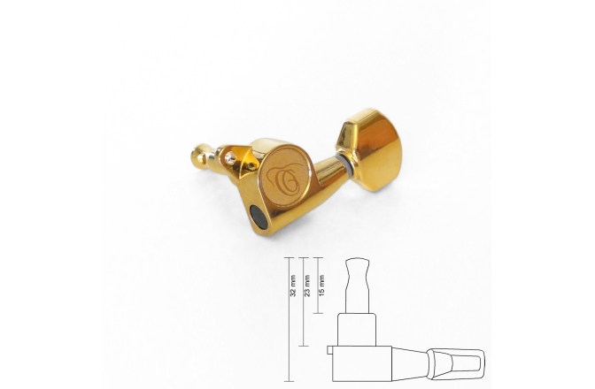 Cheiță chitară Ortega Tuner gold