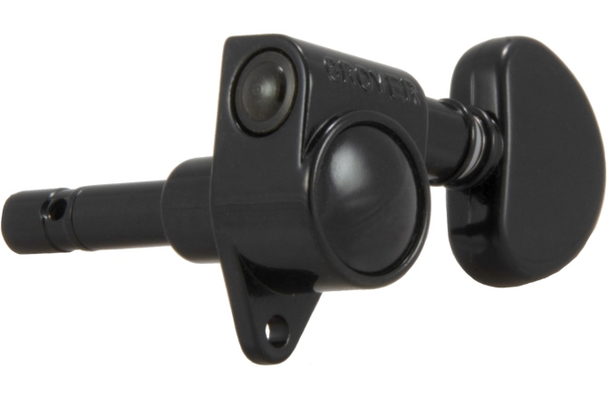 Cheiță de chitară electrică Grover 106BC Original Rotomatics Single Left Side Black Chrome