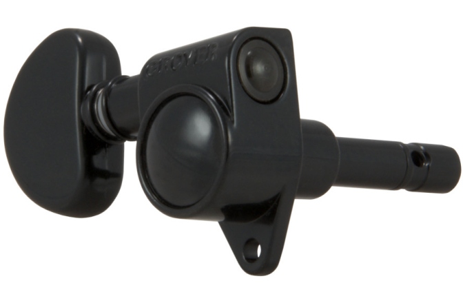 Cheiță de chitară electrică Grover 106BC Original Rotomatics Single Right Black Chrome