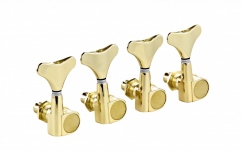 Cheițe chitară bas Ortega Electric/acoustic bass tuning machines, standard, 4 string Die-Cast, 4 in line - Gold