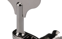 Cheiţe bas electric/acustic Fender Deluxe Bass Tuners with Fluted-Shafts (4) Black Chrome