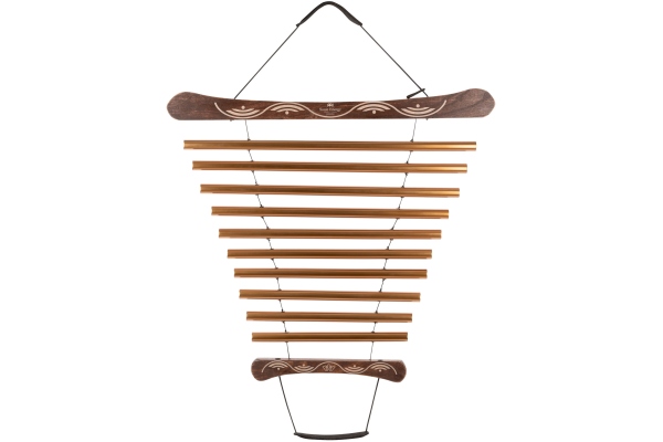 Meditation Flow Chime, 35" / 88 cm, 440 Hz, 10 Notes, G Major, Bronze