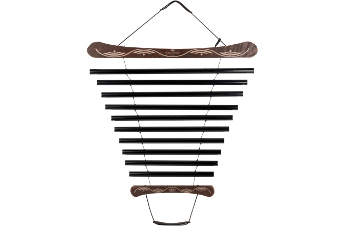 Chime Meinl Meditation Flow Chime, 38" / 95 cm, 432 Hz, 10 Notes, E Minor, Black
