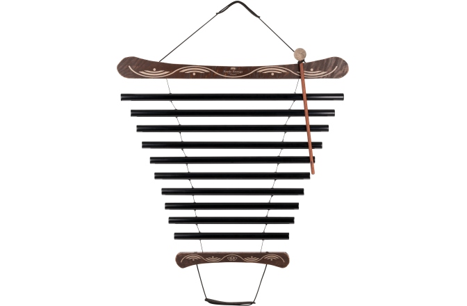 Chime Meinl Meditation Flow Chime, 38" / 95 cm, 432 Hz, 10 Notes, E Minor, Black