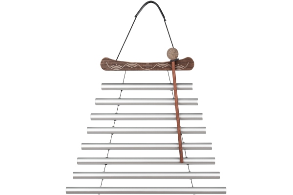 MF Chime, 432 Hz, 24" / 60 cm, 8 Notes, C# Minor, Silver