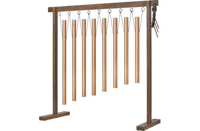 Chimes Meinl 8-piece Sound Bath Tube Chime Set, 440 Hz, Bronze