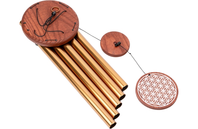 Chimes Meinl Flower of Life Meditation Chime, 36" / 90 cm, 432 Hz, Bronze