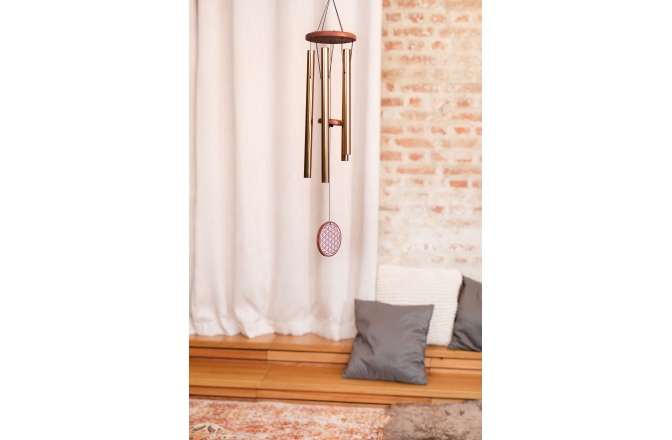 Chimes Meinl Flower of Life Meditation Chime, 36" / 90 cm, 432 Hz, Bronze